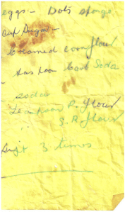 Definitely a well used recipe!